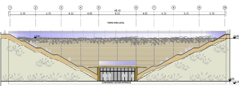 Conference Center With A 3-Storey Underground Parking Area Of Astir Palace Resort Vouliagmeni